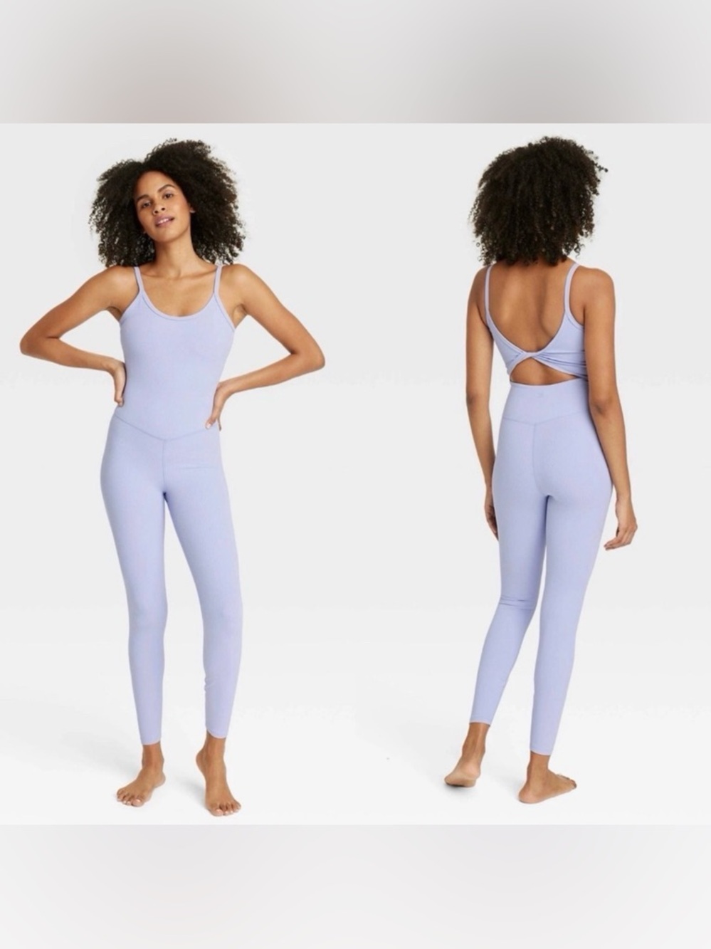 All in Motion Lavender Ribbed Bodysuit – Size Large